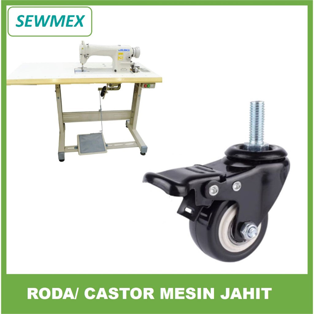š„Ready stockš„Roda Kaki Mesin Jahit/ Roda Mesin/ Castor Wheel Sewing Machine