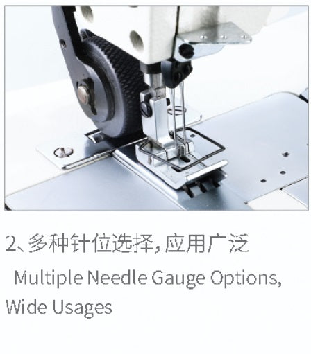 L3820D Lordi Direct Drive Double Needle Chainstitch Machine