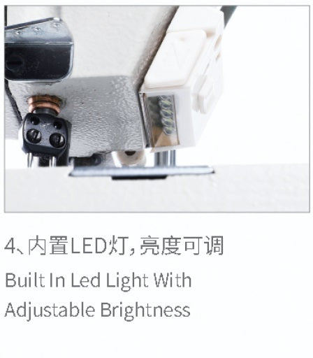 L3820D Lordi Direct Drive Double Needle Chainstitch Machine