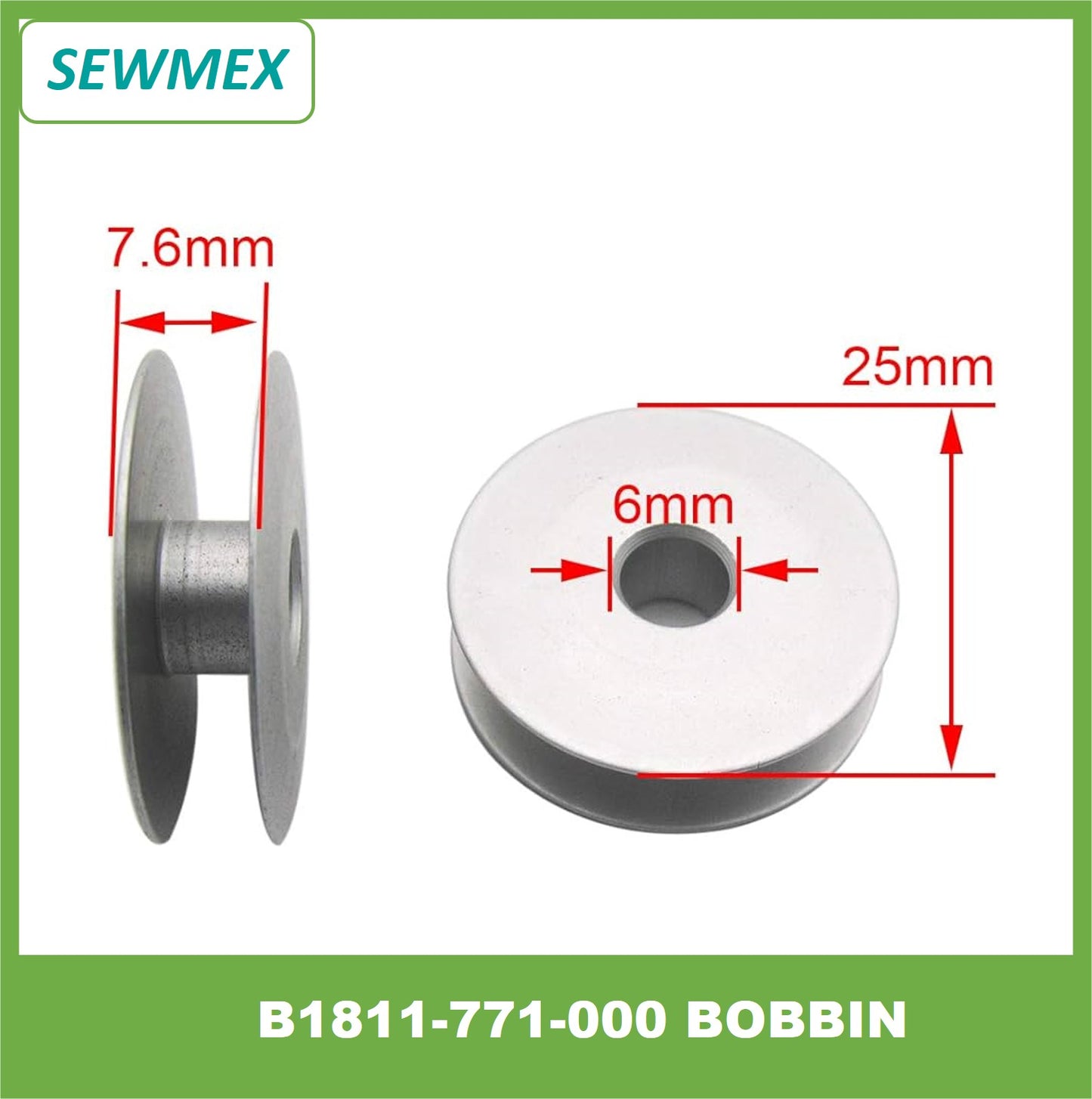 B1811-771-000 Aluminium Bobbin
