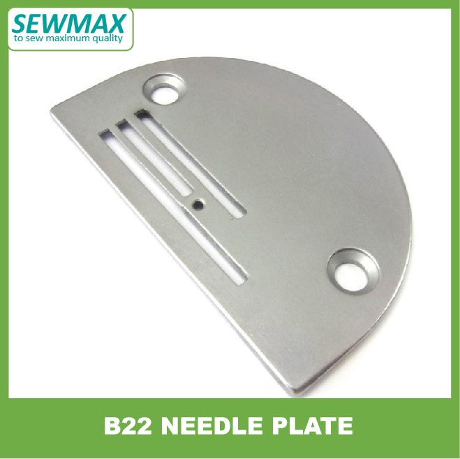 Needle plate for lockstitch sewing machine