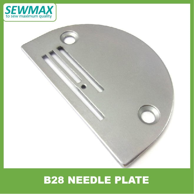 Needle plate for lockstitch sewing machine