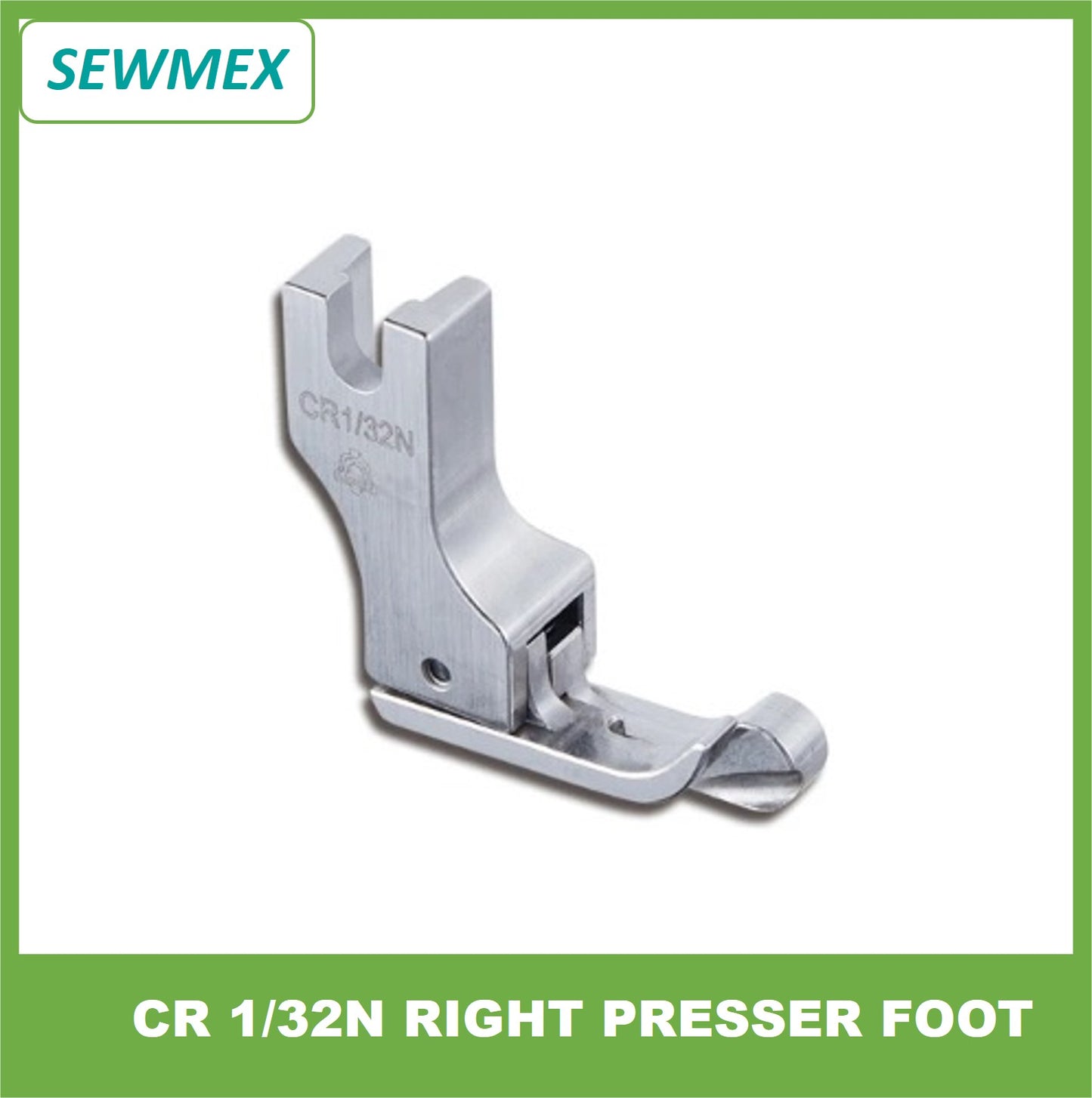 CR 1/16N & 1/32N Right Presser Foot