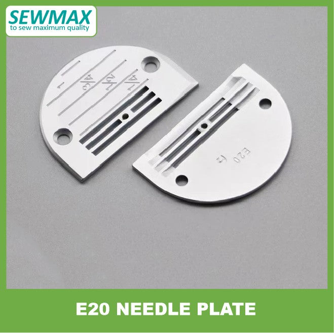 Needle plate for lockstitch sewing machine
