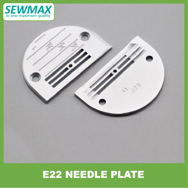 Needle plate for lockstitch sewing machine