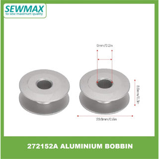 272152A Aluminium bobbin for embroidery machine / sekuci untuk mesin jahi sulam berkomputer