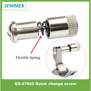 Presser Foot Quick Change Screw for lockstitch/screw tapak senang tukar