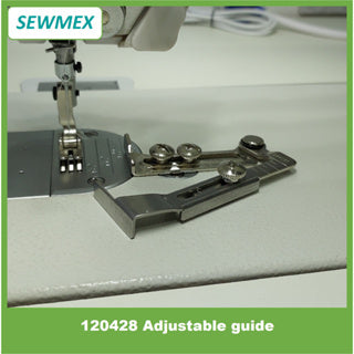 120428 Adjustable guide for lockstitch machine