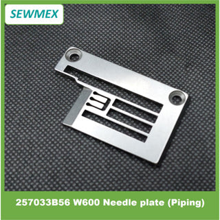 257033B56 Needle plate for W664-02/W562-02 BB/CB, for sewing piping