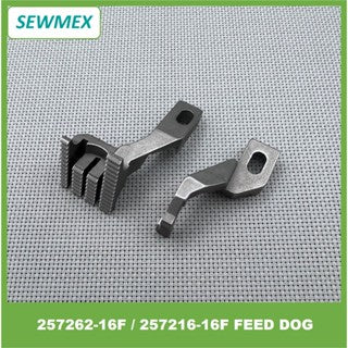 257262-16F/ 257216-16F Feed Dog set Pegasus W561 W562-02 Sewing Machine Spare Part/ Gigi untuk Mesin Jahit
