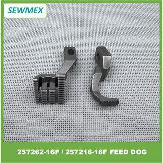 257262-16F/ 257216-16F Feed Dog set Pegasus W561 W562-02 Sewing Machine Spare Part/ Gigi untuk Mesin Jahit