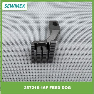 257262-16F/ 257216-16F Feed Dog set Pegasus W561 W562-02 Sewing Machine Spare Part/ Gigi untuk Mesin Jahit