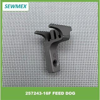 257243-16F/ 257290-16F Feed Dog set Pegasus W1600, W664 Sewing Machine Spare Part/ Gigi untuk Mesin Jahit