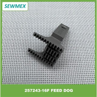 257243-16F/ 257290-16F Feed Dog set Pegasus W1600, W664 Sewing Machine Spare Part/ Gigi untuk Mesin Jahit