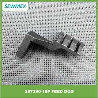 257243-16F/ 257290-16F Feed Dog set Pegasus W1600, W664 Sewing Machine Spare Part/ Gigi untuk Mesin Jahit