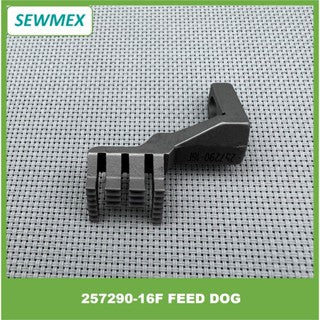 257243-16F/ 257290-16F Feed Dog set Pegasus W1600, W664 Sewing Machine Spare Part/ Gigi untuk Mesin Jahit