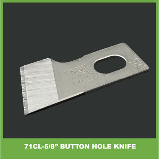 71CL 3/8" , 71CL 1/2", 71CL5/8" Button hole machine knife/pisau mesin lubang butang