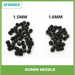 Skru Jarum Mesin Jahit Tepi Industri 1.5mm 1.6mm/ Screw Needle Overlock Sewing Machine 1.5mm 1.6mm