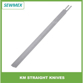 8"/ 10" KM (12 PCS) Straight Knives/ Alloy Steel for Industrial Sewing Machine/ Pisau untuk Mesin Jahit Industri