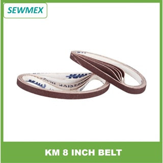 Tali Asah Mesin Potong Kain/ 8" KM Belt/ Abrasive Belt