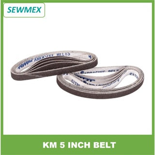 Tali Asah Mesin Potong Kain/ 5" KM Belt/ Abrasive Belt