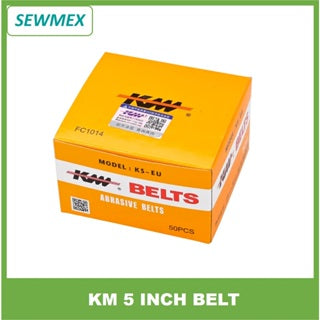 Tali Asah Mesin Potong Kain/ 5" KM Belt/ Abrasive Belt