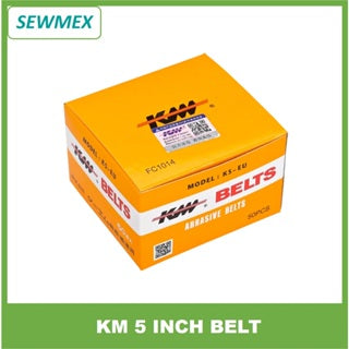 Tali Asah Mesin Potong Kain/ 5" KM Belt/ Abrasive Belt