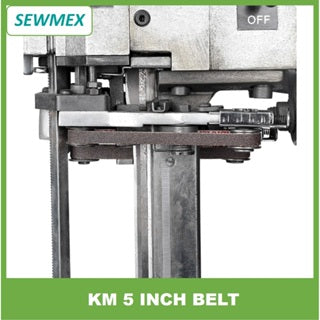 Tali Asah Mesin Potong Kain/ 5" KM Belt/ Abrasive Belt