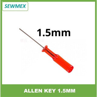 Screw Driver Allen Key Mesin Jahit Tepi Industri/ Pemutar Skru Kunci/ Alat buka Jarum