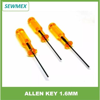 Screw Driver Allen Key Mesin Jahit Tepi Industri/ Pemutar Skru Kunci/ Alat buka Jarum