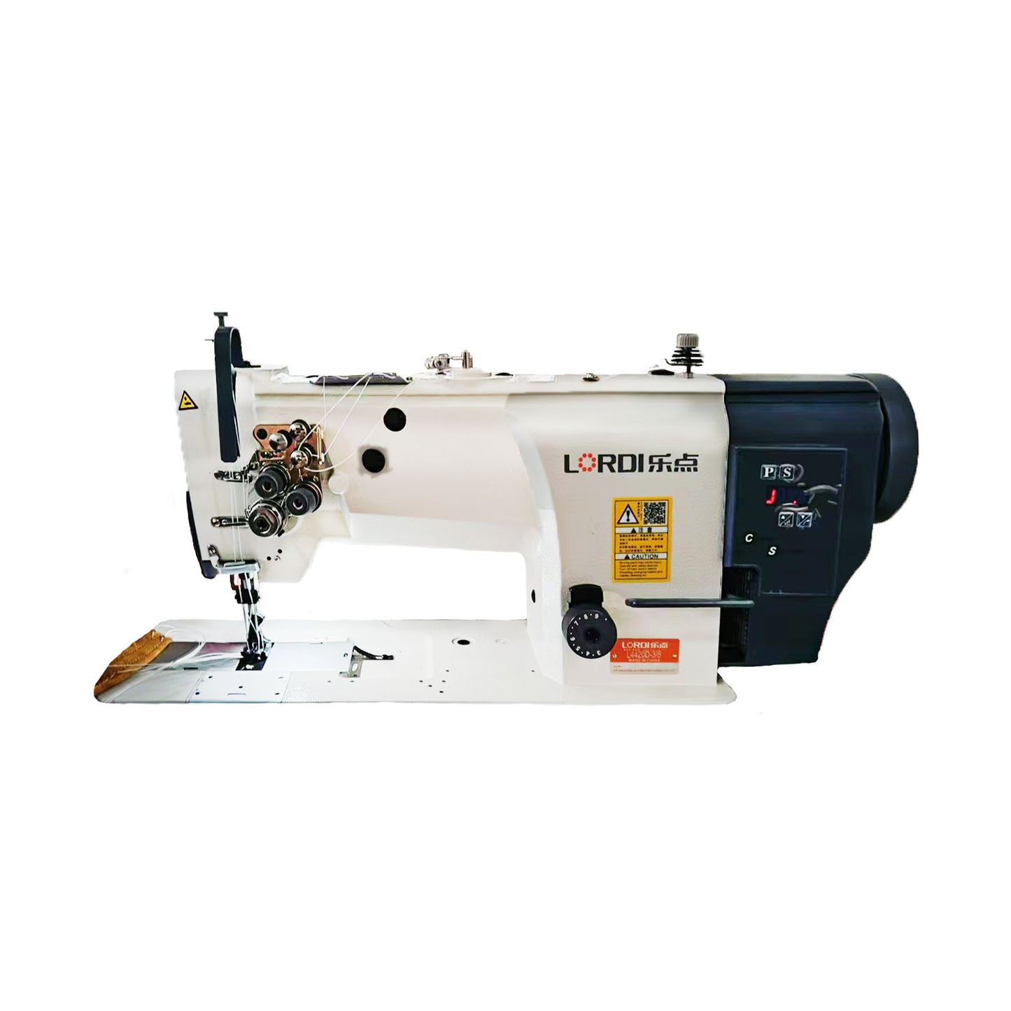 LD-4420D Lordi Single/Double Needle Heavy Duty Compound Feed Lockstitch Sewing Machine