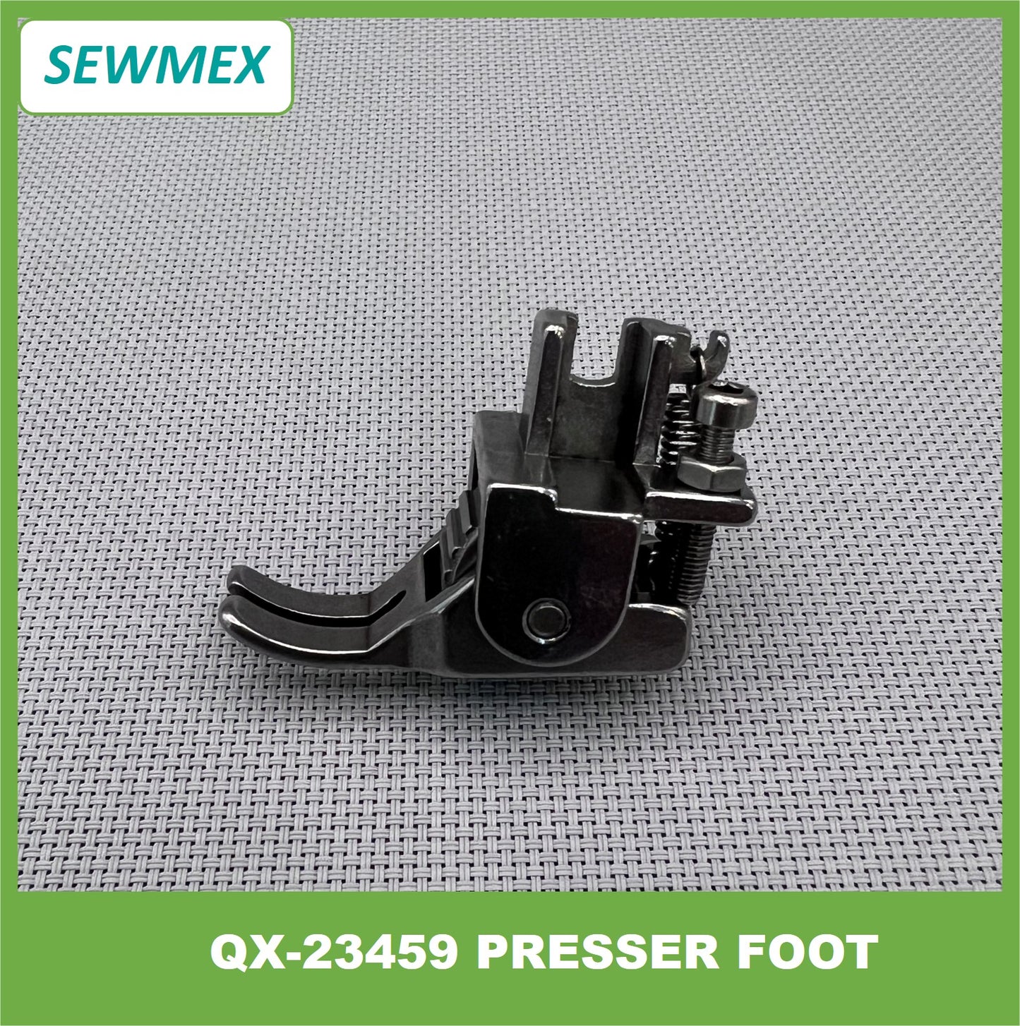 QX-23469 Presser Foot with teeth type surface metal roller