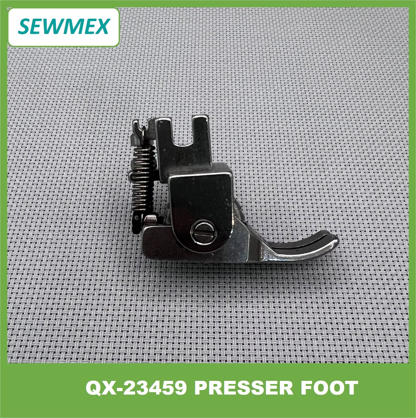 QX-23469 Presser Foot with teeth type surface metal roller