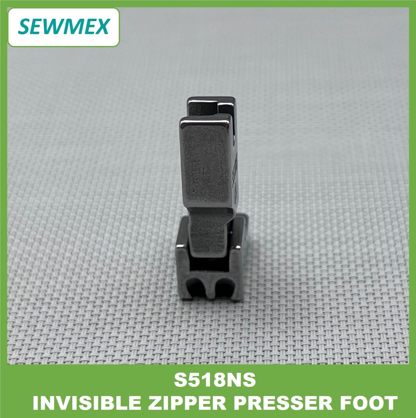 S518NS Invisible Zipper Presser Foot