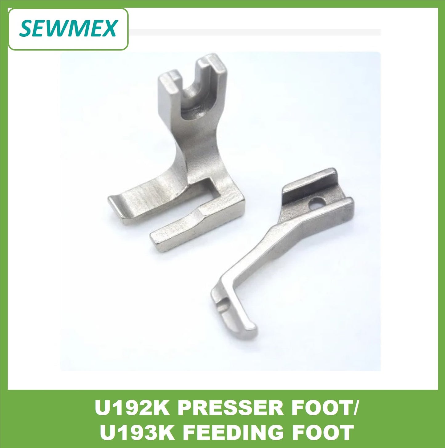 U192K Presser Foot/ U193K Feeding Foot