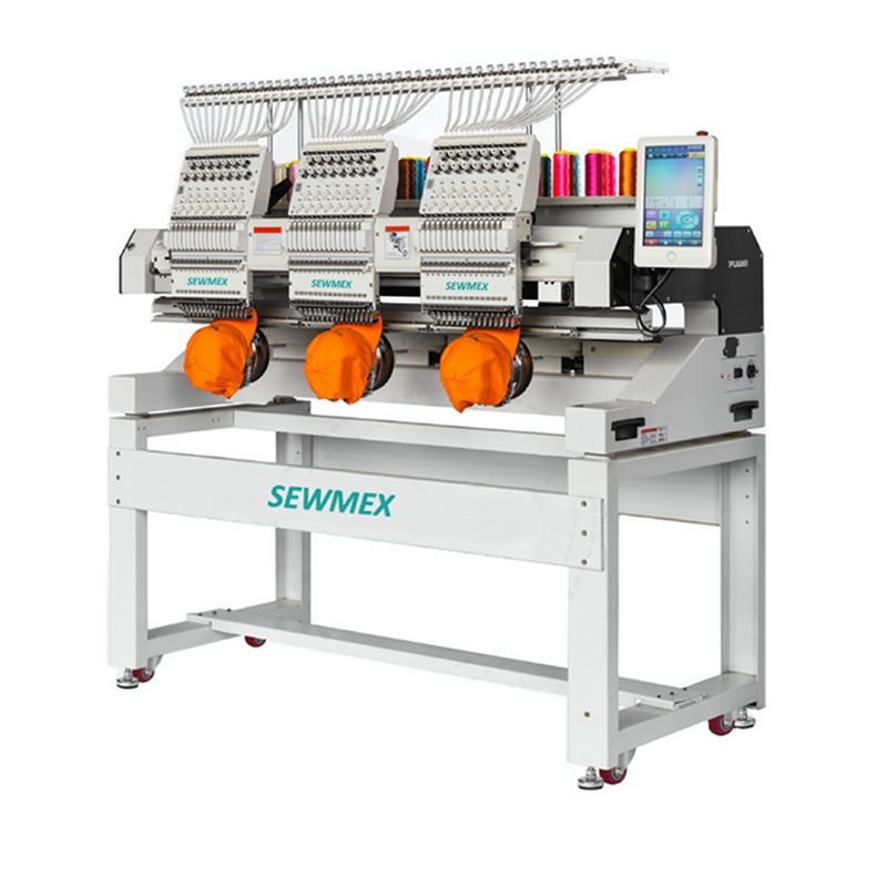 SMX-1203C SEWMEX 3 Head 12 Needle Embroidery Machine (EMB Area: 450x 400mm)