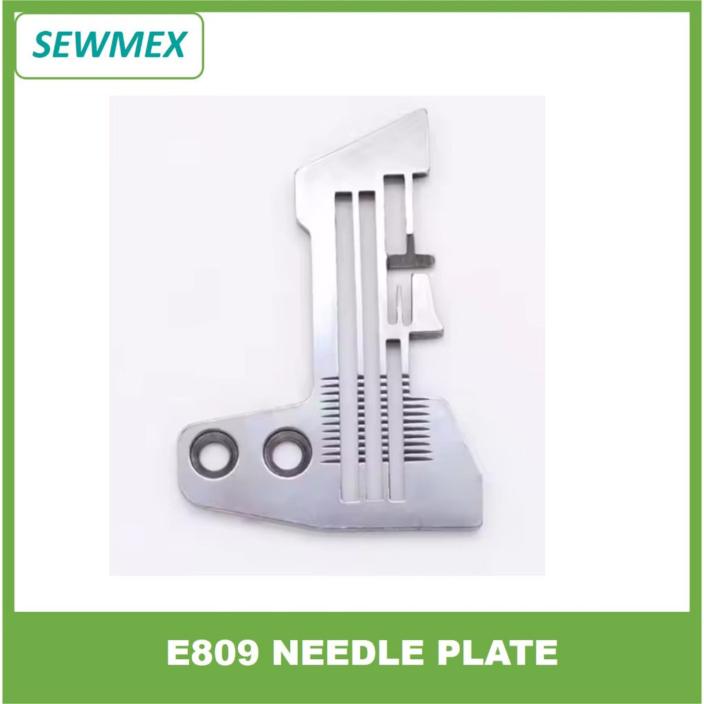 š„Ready stockš„E809 Needle Plate for Overlock Sewing Machine Siruba 4 Thread