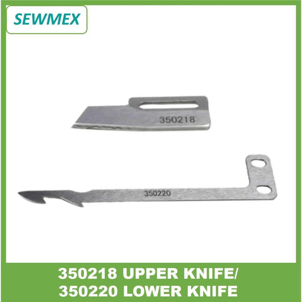 š„Ready stockš„350218 + 350220 Upper and lower knive for Pegasus W600 Sewing Machine/ pisau atas dan pisau bawah