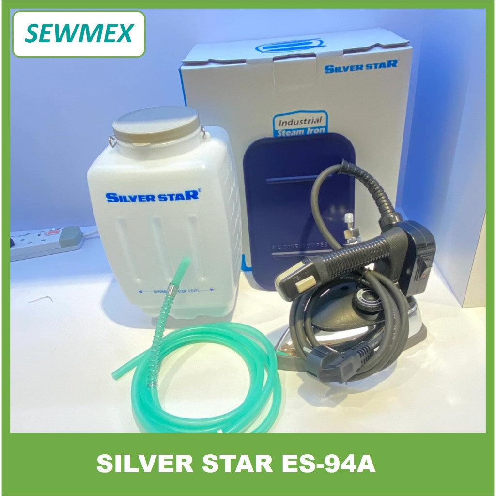 š„Ready stockš„ES-94A Silver Star Industrial Steam Press Iron/ Electric Steam Iron