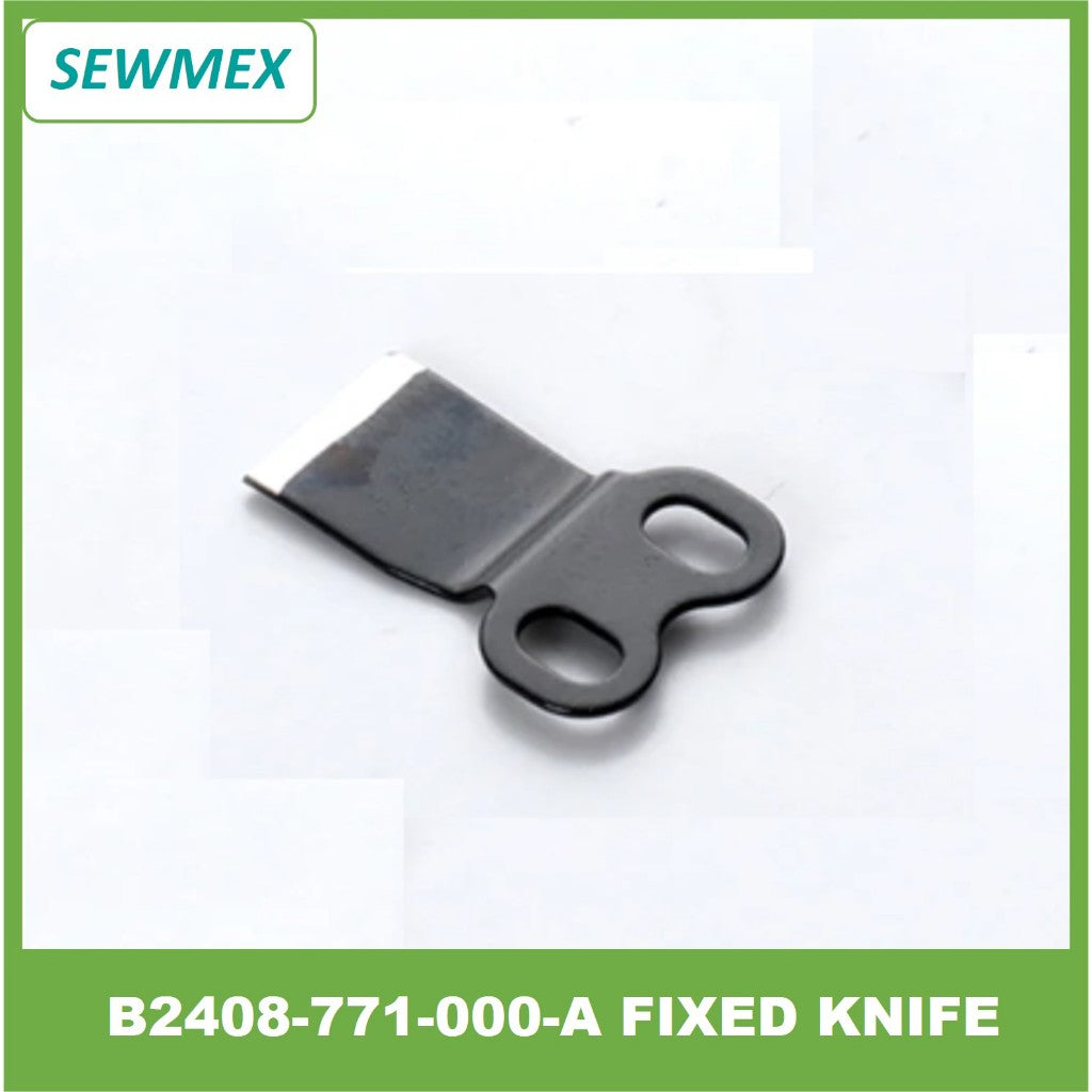 š„Ready stockš„B2406-771-0A0/ B2408-771-000-A Moving and Fixed Knife/ Thread Trimmer Blade for Juki LBH771/781 Button Hole