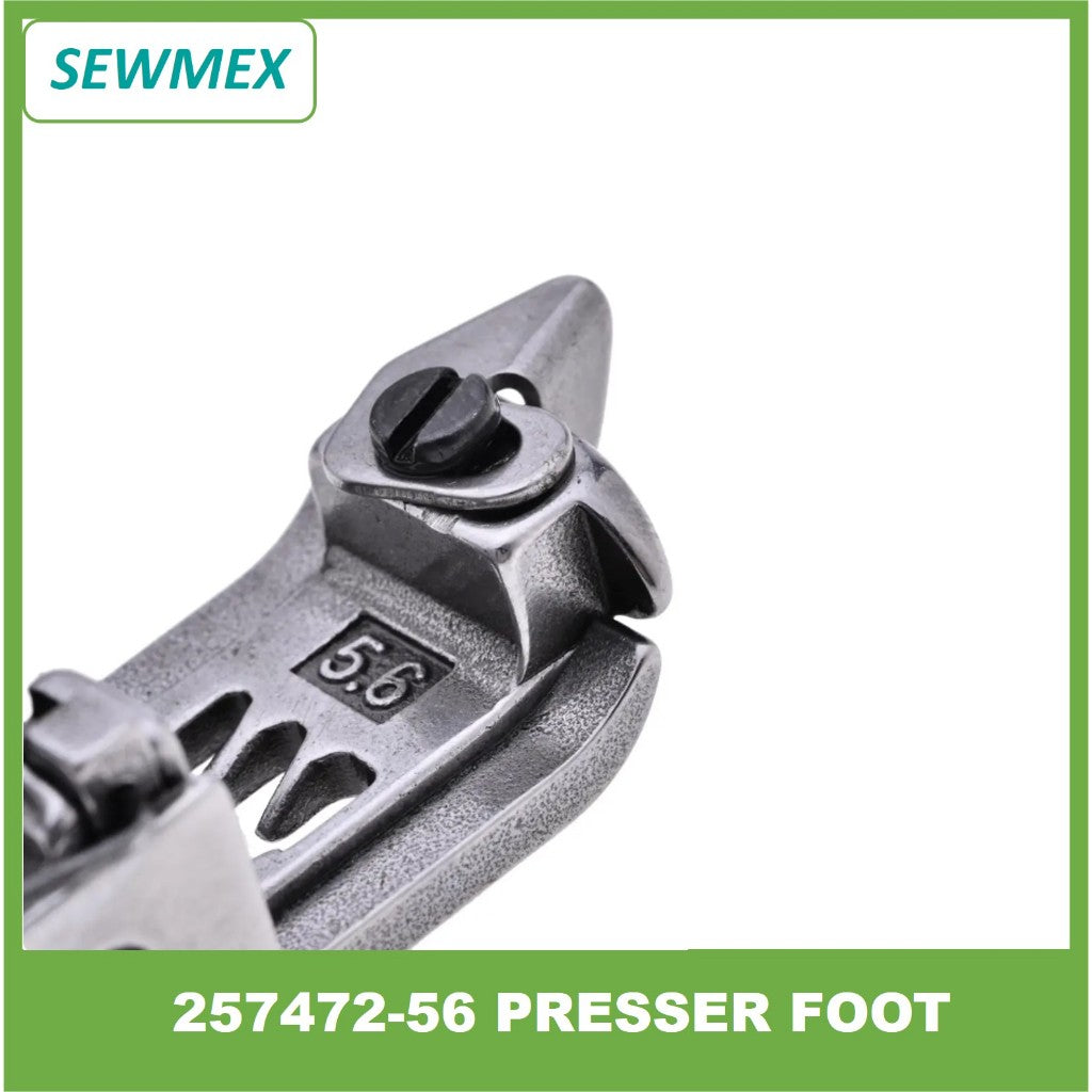 š„Ready stockš„257472-56 Presser Foot for Pegasus Interlock Machine Spare Part