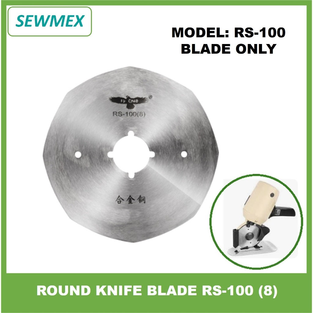 š„Ready Stockš„Cloth Cutter Mesin Blade/ Mata Pisau Mesin Potong Kain RS-100 (8)