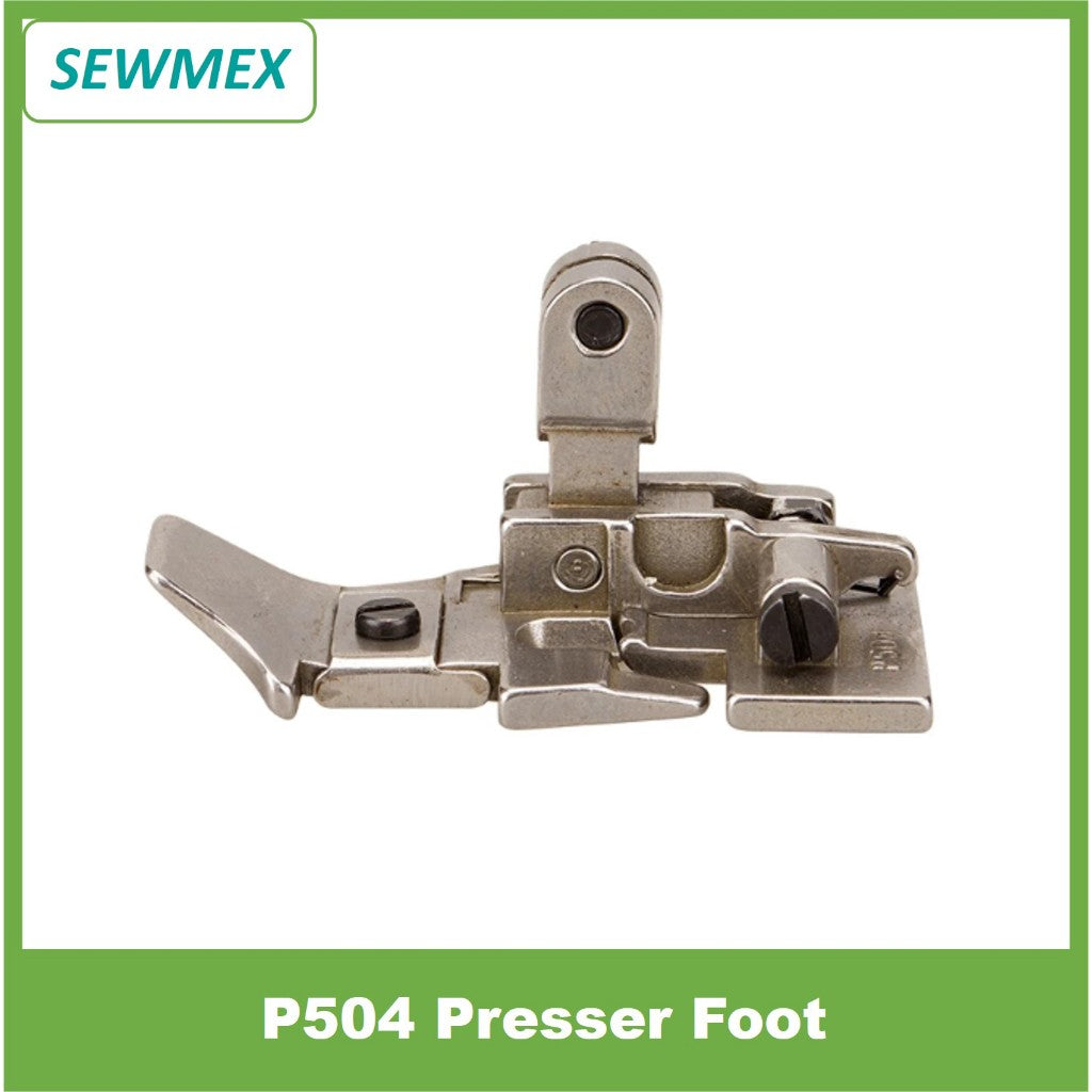 P504 Presser Foot for Siruba 700F, 737, 747, 757 Five Thread Overlock Sewing Machine