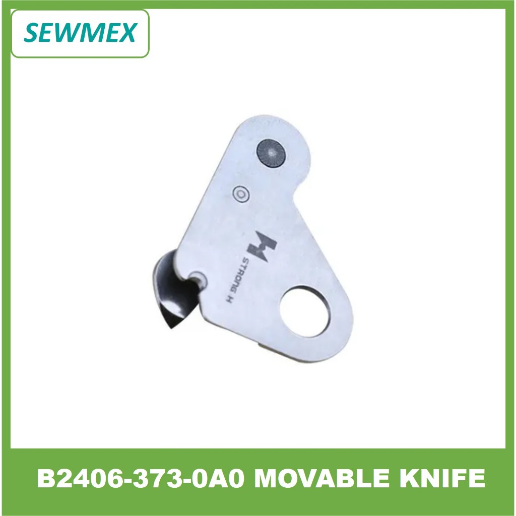 š„Ready stockš„B2406-373-0A0/ B2410-373-000 Movable and Fixed Knife for Juki MB-377/ MB-372/ MB-373 button sewing machine