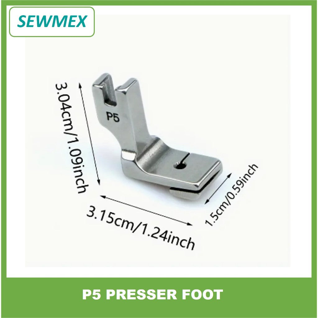 š„Ready Stockš„P5 Wrinkle Presser Foot/ Gathering presser foot (Pleating/ shirring) for Industrial Lockstitch Sewing Machi