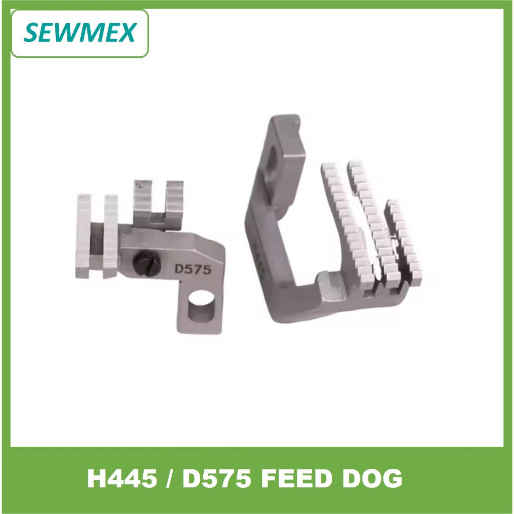 š„Ready stockš„H445/ D575 Feed Dog for Siruba 700F 4 thread Overlock Sewing Machine/ ZOJE JACK Three Four Thread