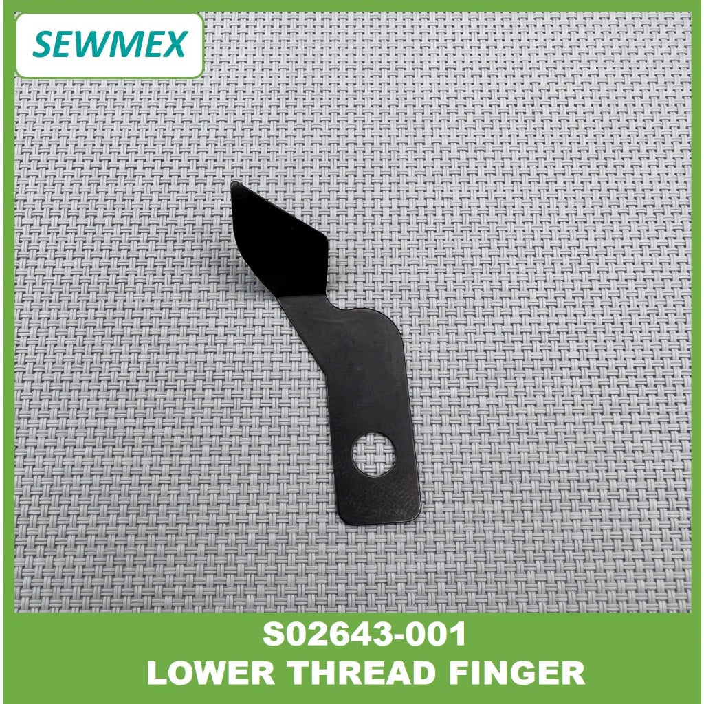 S02643-001 Lower Thread Finger for SL737/S-6200/S-7200/SL211 Sewing Machine Spare Part
