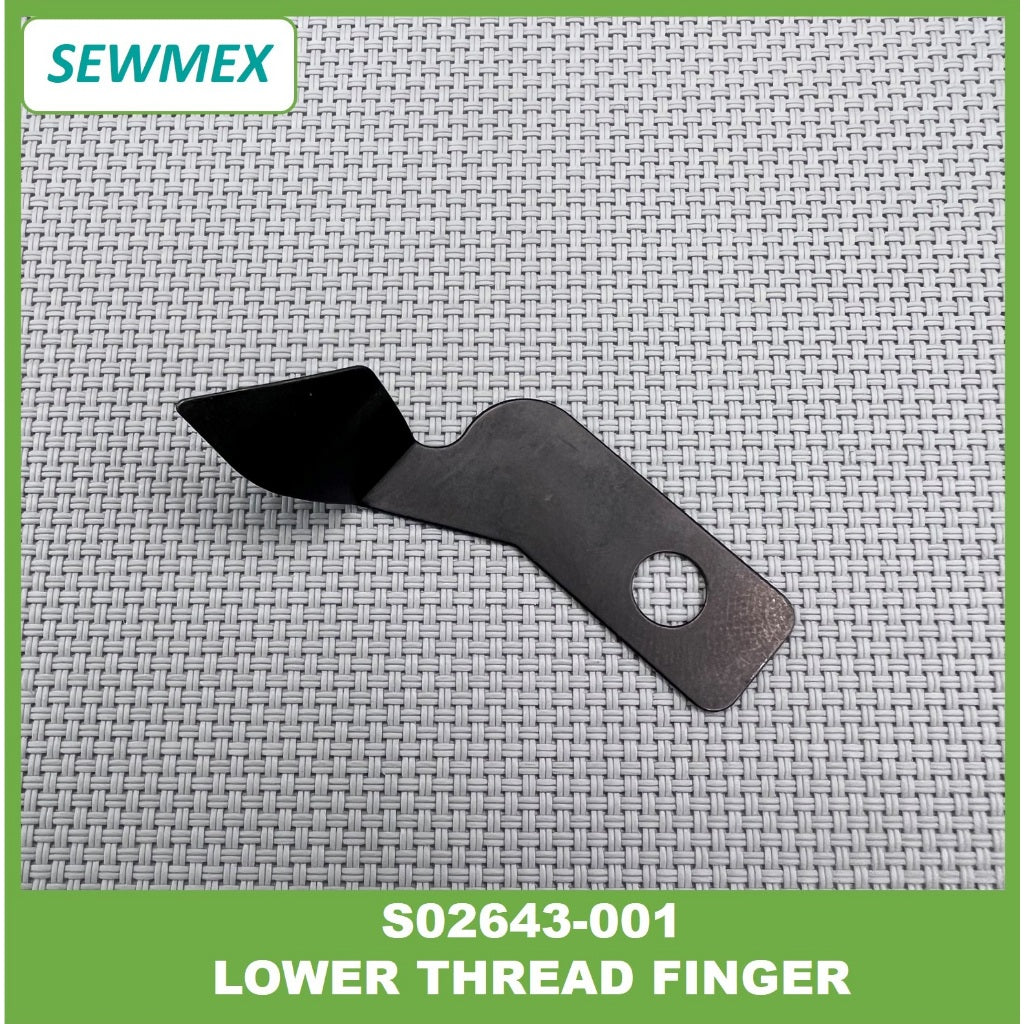 S02643-001 Lower Thread Finger for SL737/S-6200/S-7200/SL211 Sewing Machine Spare Part