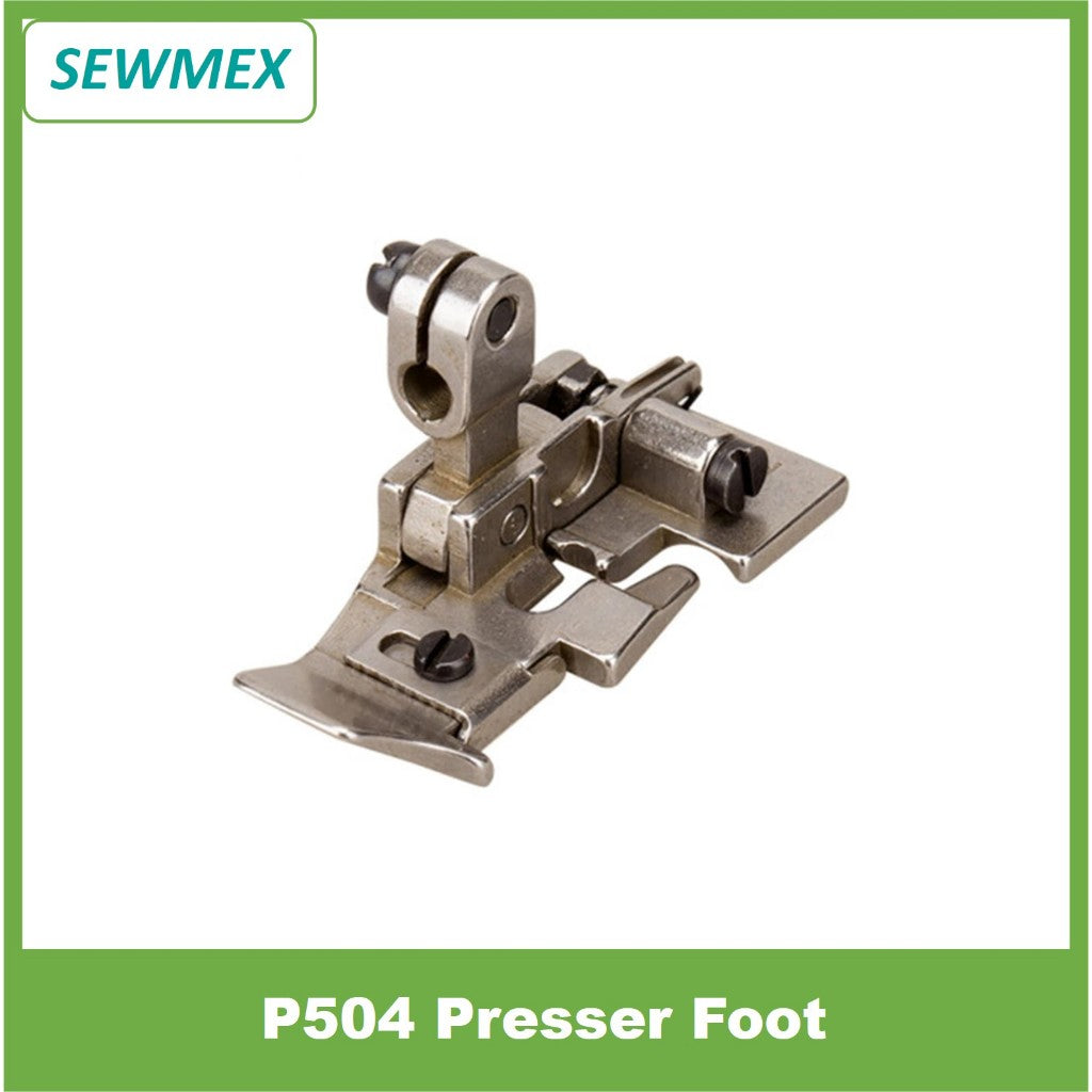 P504 Presser Foot for Siruba 700F, 737, 747, 757 Five Thread Overlock Sewing Machine