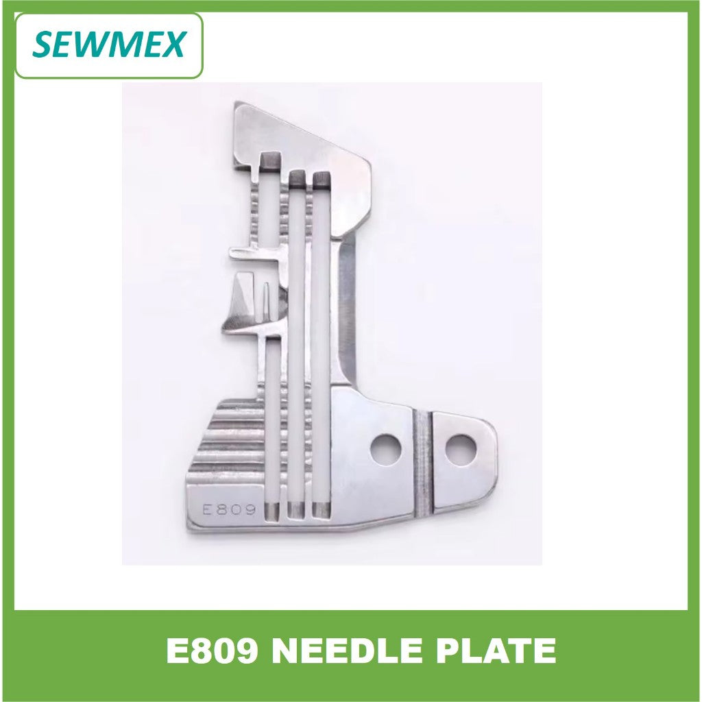 š„Ready stockš„E809 Needle Plate for Overlock Sewing Machine Siruba 4 Thread